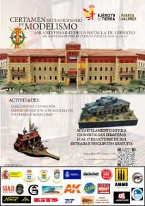 Certamen Modelismo Loyola, 15 al 17 de Octubre 2021.