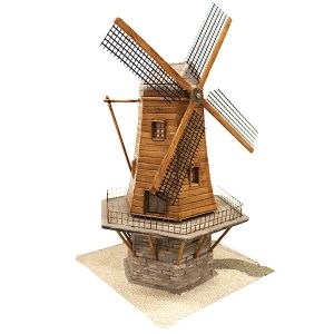 Casa Cuit Molino Holandés. Escala 1:87. Marca Cuit. Ref: 453531.