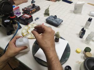 Fotos del Taller de aerografía 18/09/21