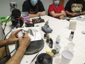 Fotos del Taller de aerografía 18/09/21