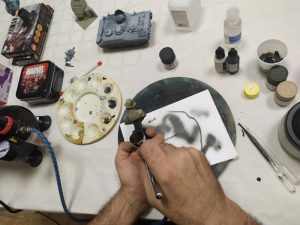 Fotos del Taller de aerografía 11/09/21