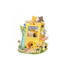 Cat House, Kit de montaje. Marca Diy Miniatures. Ref: DG149.