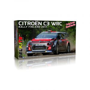 Citroën C3 WRC 2017. Escala 1:24. Marca Belkits. Ref: BEL018.
