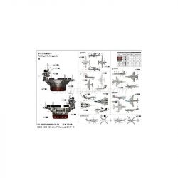 Portaaviones USS John F. Kennedy Cv-67. Escala: 1:350. Marca: Trumpeter. Ref: 65306.