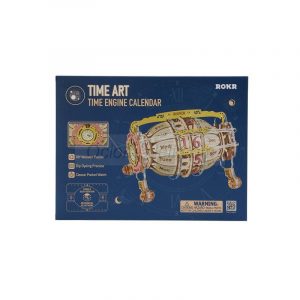 Time Engine, Desk Calendar. Kit de montaje sin Adhesivo. Marca Rokr Diy. Ref: LC801.