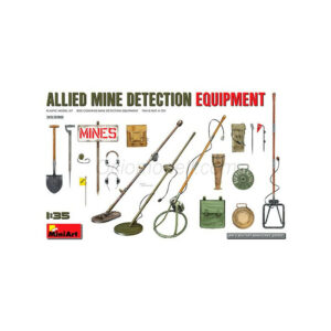 Allied Mine Detection Equipment. Escala 1:35. Marca Miniart. Ref: 35390. 3 Allied Mine Detection Equipment. Escala 1:35. Marca Miniart. Ref: 35390.