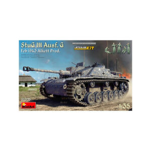StuG III Ausf.G Feb 43 Alkett Prod IK. Escala 1:35. Marca Miniart. Ref: 35335.
