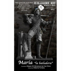 María "la bailadora" 90mm. Marca Kilgore HD Miniature. Ref: la bailadora 90.
