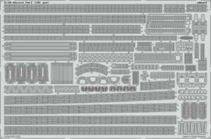 Bismarck Parte 2. Escala 1:350. Marca Eduard. Ref: 53260. 4 Bismarck Parte 2. Escala 1:350. Marca Eduard. Ref: 53260.
