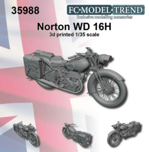 Norton WD 16H. Escala 1/35, Impresos en 3d, Marca FCmodeltrend. Ref: 35988. 2 Norton WD 16H. Escala 1/35, Impresos en 3d, Marca FCmodeltrend. Ref: 35988.