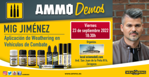 Demo por Mig Jimenez, Aplicación de Weathering en vehículos de combate