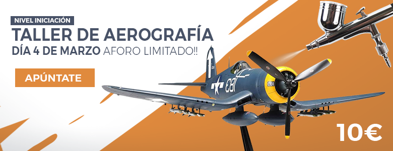 TALLER DE AEROGRAFÍA, NIVEL DE INICIACIÓN.