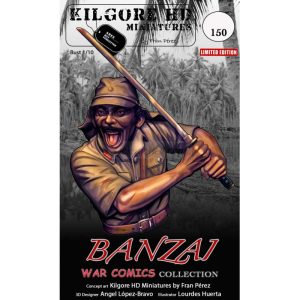 Banzai, 1:10. Edición Limitada. Marca Kilgore HD Miniature. Ref: Banzai.