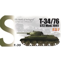 T-34/76 STZ Mod.1941 2 in 1 The Battle of Stalingrad. Escala 1:35. Marca Dragon. Ref: 6448.