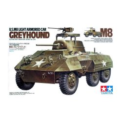 U.S. M8 Light Armored Car "Greyhound". Escala 1:35. Marca Tamiya. Ref: 35228