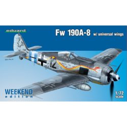 Fw 190A-8 con alas universales. Escala 1:72. Marca Eduard. Ref: 7443