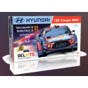 hyundai i20 coupe wrc tour de corse 2019 winner escala 124 marca belkits ref bel014