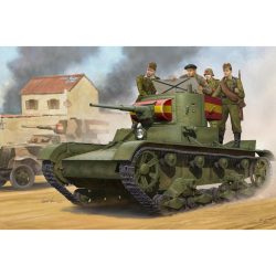 Soviet T-26 Light Infantry Tank Mod.1935. Escala 1:35. Marca Hobby Boss. Ref: 82496