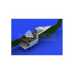 Fw 190A-8 cabina, cockpit. Escala 1:72. Marca Eduard. Ref: 672081.