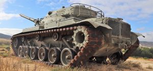 Vista trasera del poderoso carro de combate M60A3 TSS. (foto Julio Maíz) - https://www.defensa.com/espana/carro-combate-m60-ejercito-espanol-campina-burgos