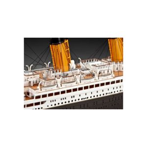 Set de regalo - 100 Years R.M.S. TITANIC. Escala: 1:400. Marca: Revell. Ref: 05715, kit de construcción naval en plástico, para los amantes de la historia, Con una longitud de 670 mm, nivel de detalle excepcional 3 Gift-Set 100 Years R.M.S. TITANIC. Escala: 1:400. Marca: Revell. Ref: 05715