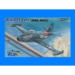 Set avión N.A. FJ-1 Fury (NATC, NAR). Escala 1:72. Marca Valom. Ref: 72104