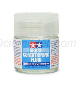Acondicionador líquido para pinceles. Bote 23 ml. Marca Tamiya. Ref: 87181