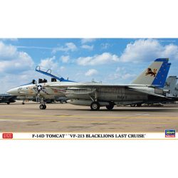 F-14D TOMCAT™ “VF-213 BLACKLIONS LAST CRUISE”. Escala 1:72. Marca Hasegawa. Ref: 02406