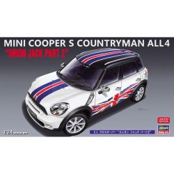 Mini Cooper S Countryman ALL4 "Union Jack Part 2". Escala 1:24. Marca Hasegawa. Ref: 20532