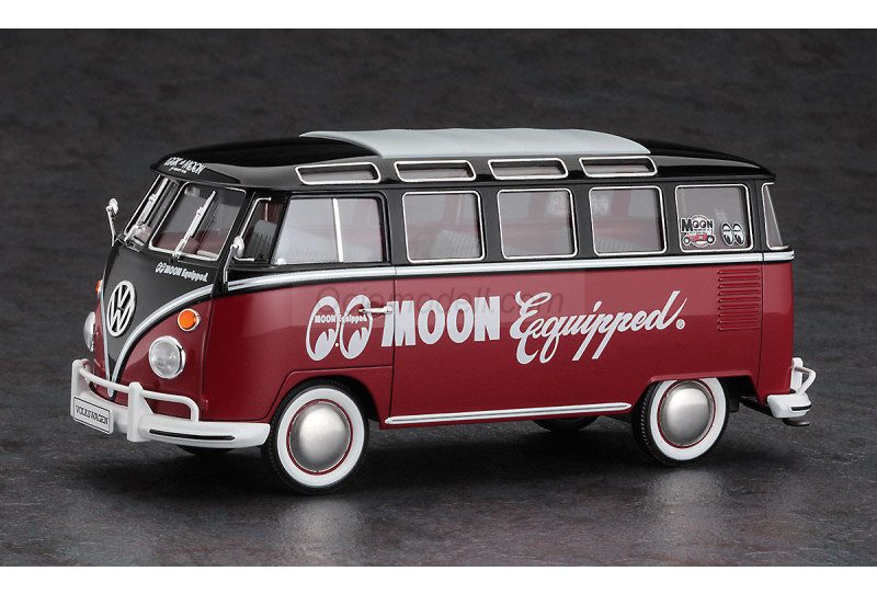 MOON Equipped Volkswagen Type2 Micro Bus. Escala 1:24. Marca Hasegawa. Ref: 20524