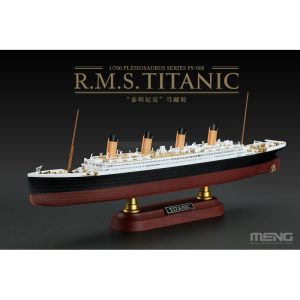 R.M.S. Titanic. Con Luz. Escala: 1:700. Marca: Meng. Ref: PS-008, se hundió junto con unas 1.500 personas en la noche del 14 al 15 de abril de 1912 3 R.M.S. Titanic. Con Luz. Escala: 1:700. Marca: Meng. Ref: PS-008