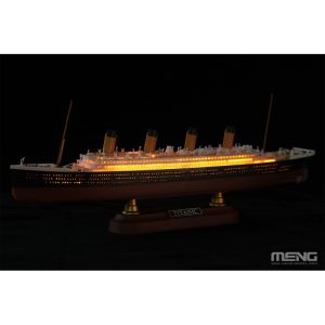 R.M.S. Titanic. Con Luz. Escala: 1:700. Marca: Meng. Ref: PS-008, se hundió junto con unas 1.500 personas en la noche del 14 al 15 de abril de 1912 2 R.M.S. Titanic. Con Luz. Escala: 1:700. Marca: Meng. Ref: PS-008