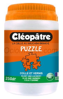 Cola y Conservador de puzzles, 250gr. Marca Cléopâtre. Ref: LCC5-250