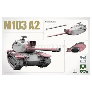 M103 A2. Escala 1:35. Marca Takom. Ref: 2140