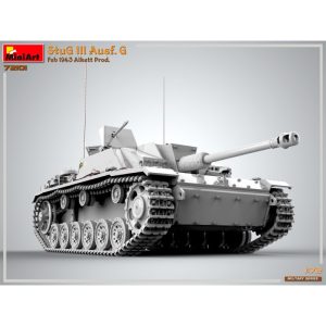 StuG III Ausf. G Feb 1943 Prod. Escala 1:72. Marca Miniart. Ref: 72101.