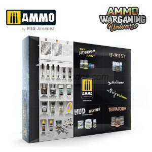 WARGAMING UNIVERSE 08 - Envejecido de Aeronaves y Naves Espaciales. Marca Ammo of Mig Jimenez. Ref: AMIG7927
