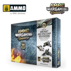 WARGAMING UNIVERSE 08 - Envejecido de Aeronaves y Naves Espaciales. Marca Ammo of Mig Jimenez. Ref: AMIG7927