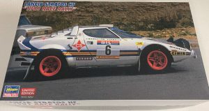 Lancia Stratos HF "1981 Race Rally". Escala 1:24. Marca Hasegawa. Ref: 20561
