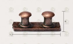 Bita doble tipo D, metalica, 11mm. 2ud. Marca Amati. Ref: 490907, 4909/07