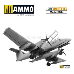 IA 58 Pucará. Escala 1:48. Marca Kinetic Model. Ref: K48078