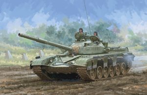 T-72M MBT. Escala 1:35. Marca Trumpeter. Ref: 09603, es una versión modernizada que incluye mejoras en su blindaje, capacidad de fuego y sistemas de control 2 NEW, T-72M MBT. Escala 1:35. Marca Trumpeter. Ref: 09603