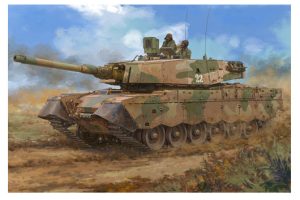 South African Olifant MK1B MBT. Escala 1:35. Marca Hobby Boss. Ref: 83897