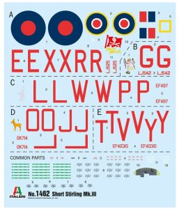 Stirling Mk. III. Escala 1:72. Marca Italeri. Ref: 1462