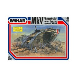 Tanque heavy battle, Mk IV "male" WWI. Escala 1:35. Marca Emhar. Ref: EM4001.