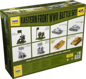 Eastern Front WWII Battle Set. Escala 1:72. Marca Zvezda. Ref: 520