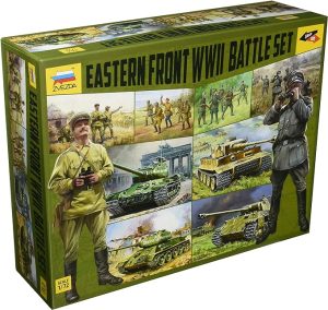 Eastern Front WWII Battle Set. Escala 1:72. Marca Zvezda. Ref: 520