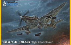 Junkers Ju 87D-5/N/D-8 ‘Night Attack Stukas’. Escala 1:72. Marca Special Hobby. Ref: 72458