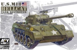 M-18 HELLCAT TANK DESTROYER. Escala 1:35. Marca AFV Club. Ref: 35015