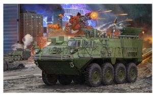 M1129 Mortar Carrier (MCV-B). Escala 1:35. Marca Trumpeter. Ref: 01512