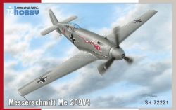 Messerschmitt Me 209V-4. Escala 1:72. Marca Special Hobby. Ref: SH72221